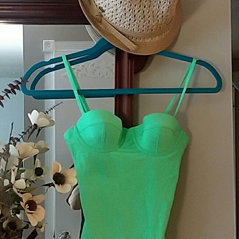 NWT J Crew Green Swimsuit
